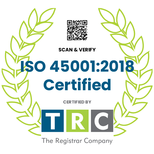 Dependable obtained ISO 45001 Certification